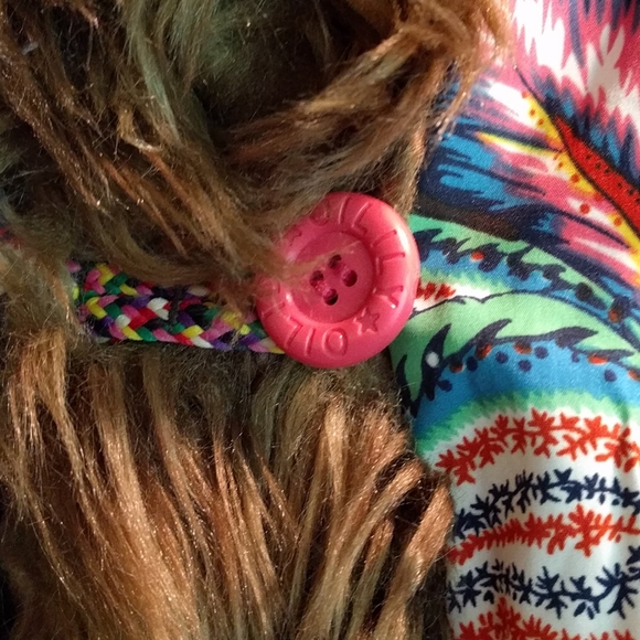 Oilily European Boutique Reversible girls vest 6T - Picture 4 of 8